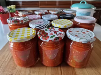 Kışlık Menemen Konservesi Tarifi